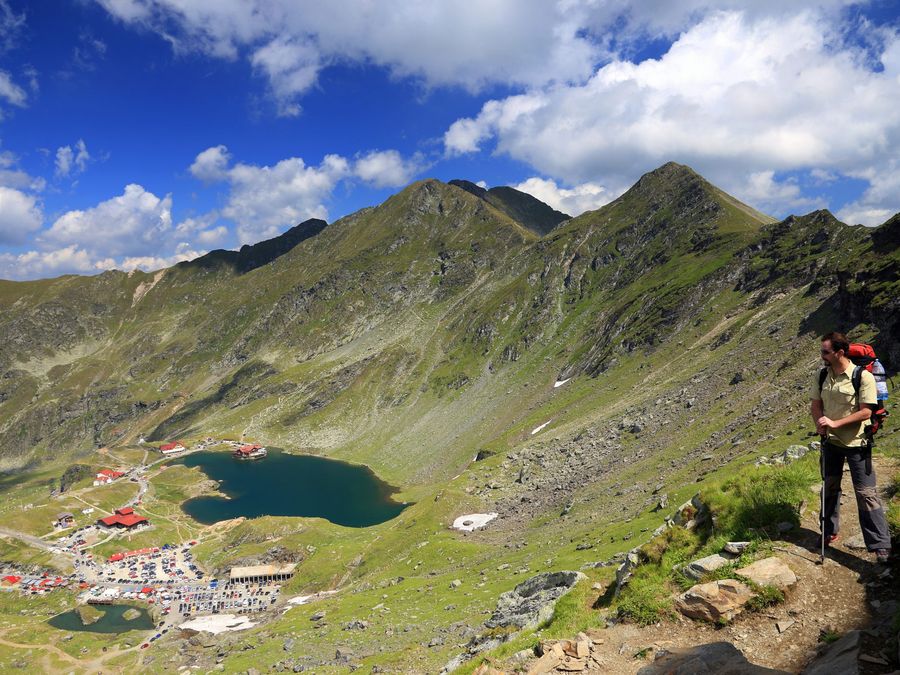 Lacul Bâlea în Munții Făgăraș
