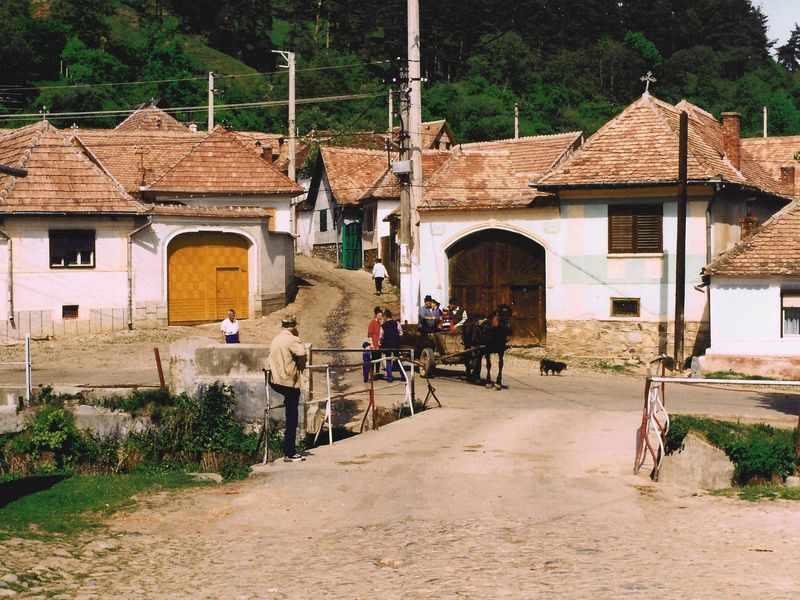 Uliță în Rășinari