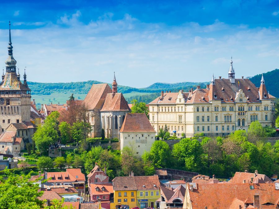 Sighișoara cu Turnul cu Ceas